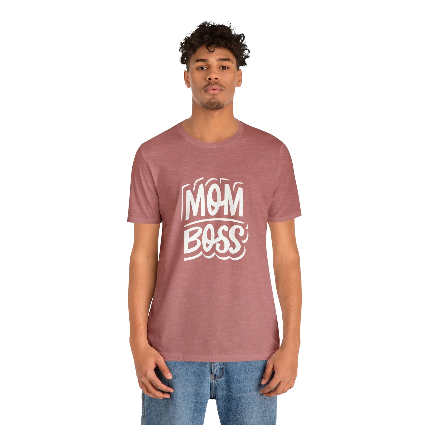 Mom Boss - Unisex Jersey Short Sleeve Tee