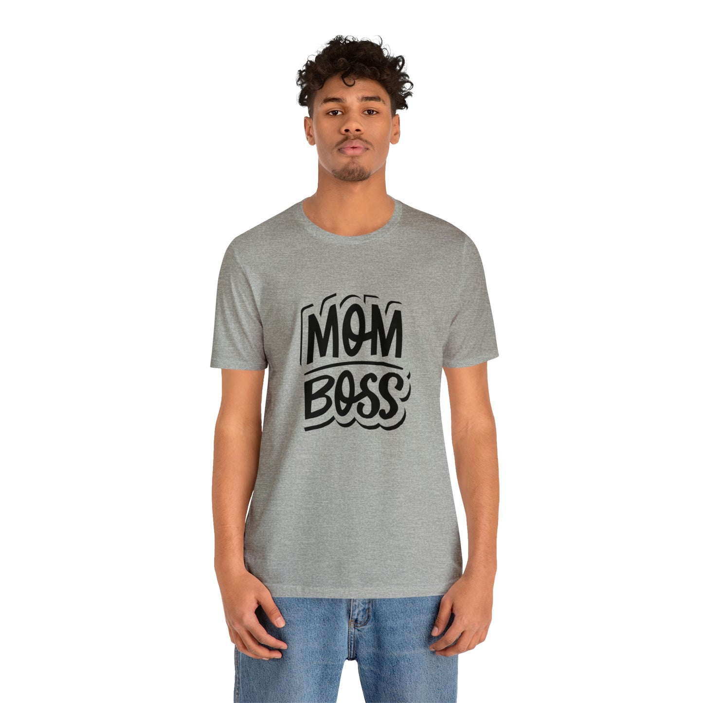 Mom Boss - Unisex Jersey Short Sleeve Tee