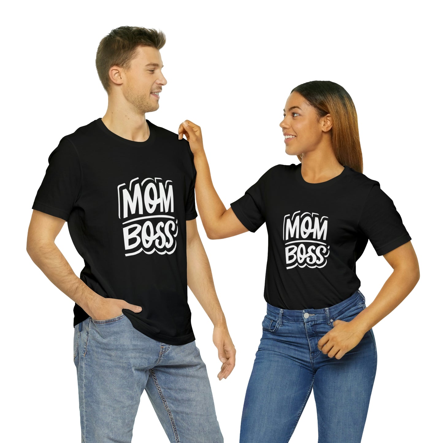 Mom Boss - Unisex Jersey Short Sleeve Tee