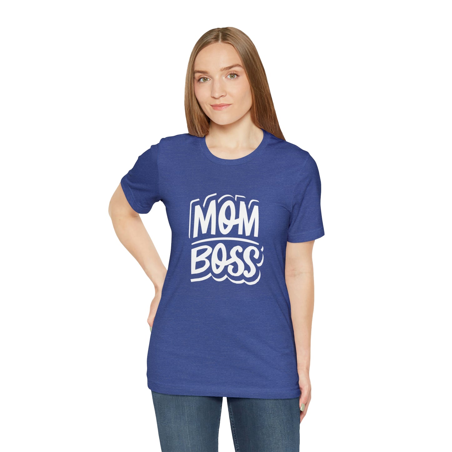 Mom Boss - Unisex Jersey Short Sleeve Tee