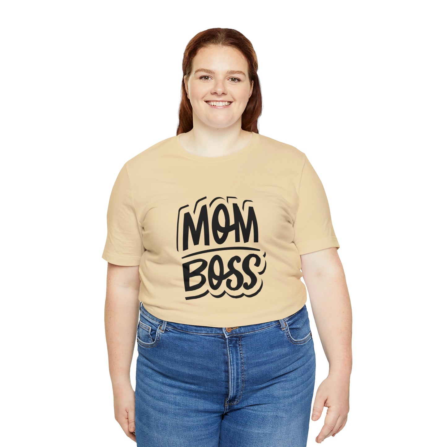 Mom Boss - Unisex Jersey Short Sleeve Tee