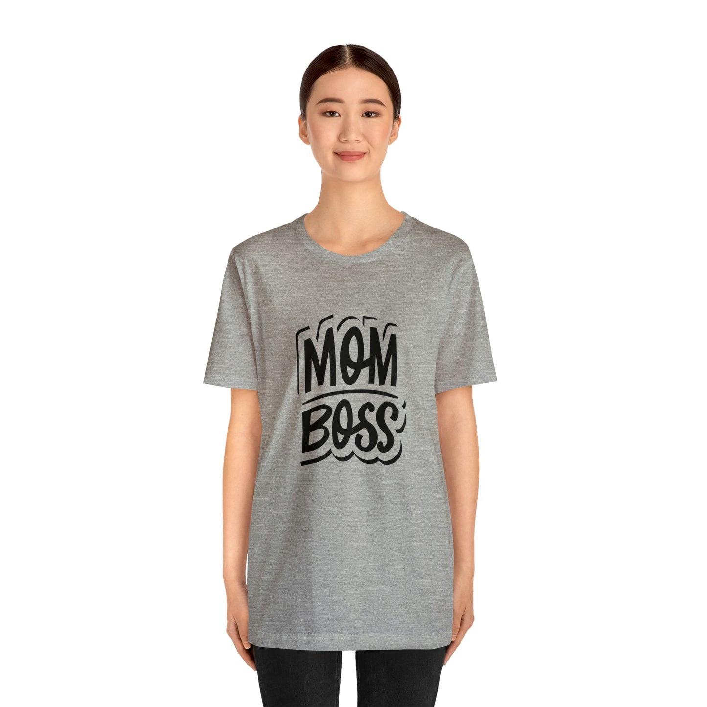 Mom Boss - Unisex Jersey Short Sleeve Tee