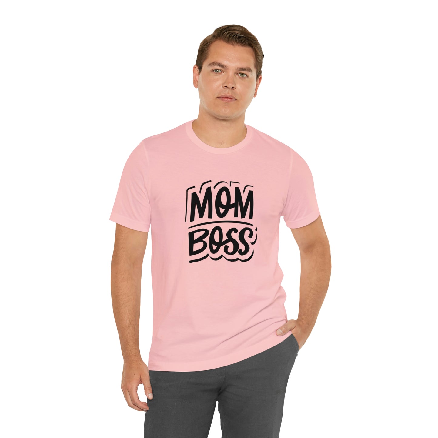 Mom Boss - Unisex Jersey Short Sleeve Tee