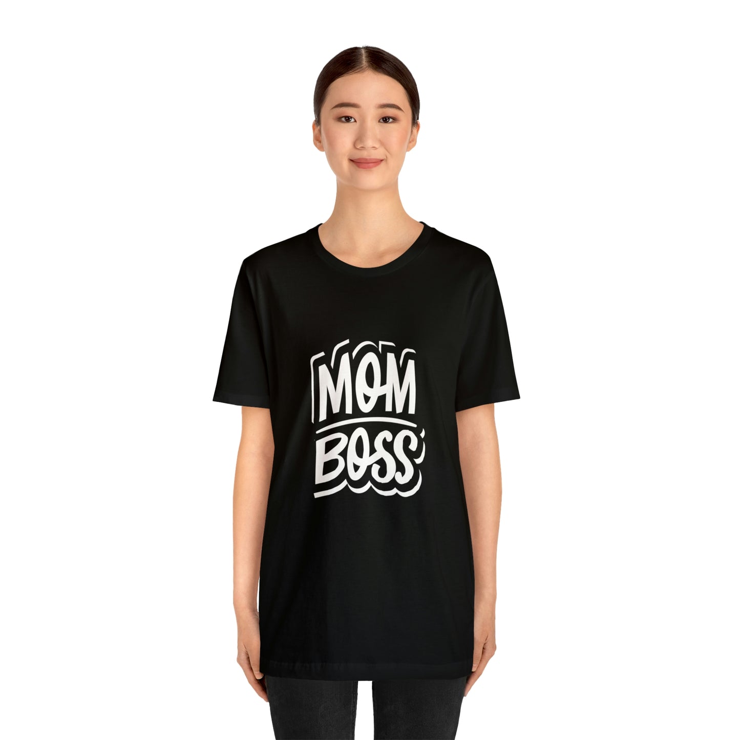 Mom Boss - Unisex Jersey Short Sleeve Tee