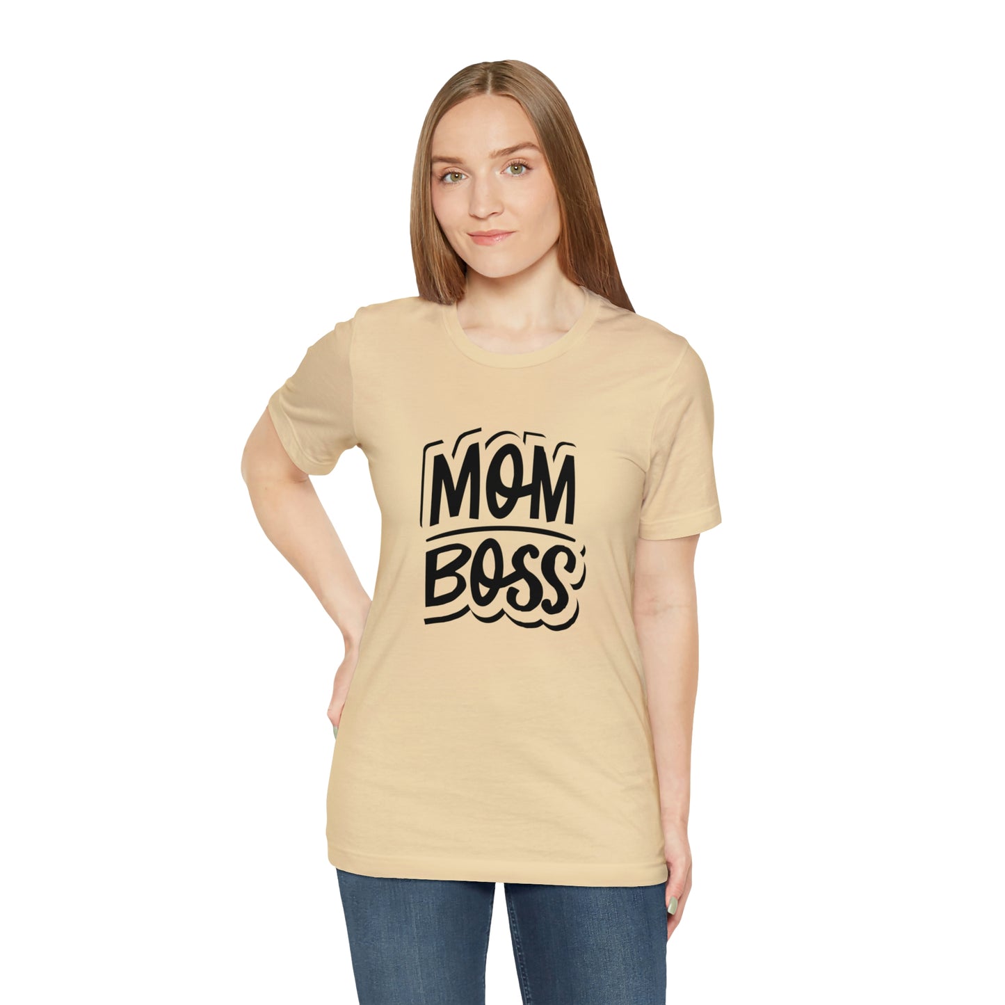 Mom Boss - Unisex Jersey Short Sleeve Tee