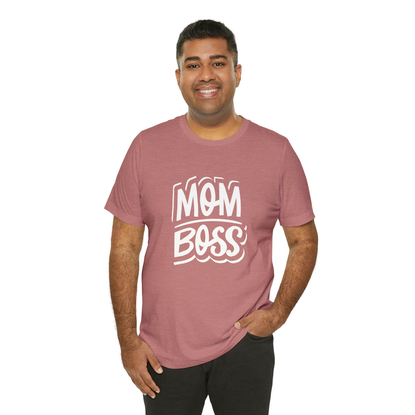 Mom Boss - Unisex Jersey Short Sleeve Tee