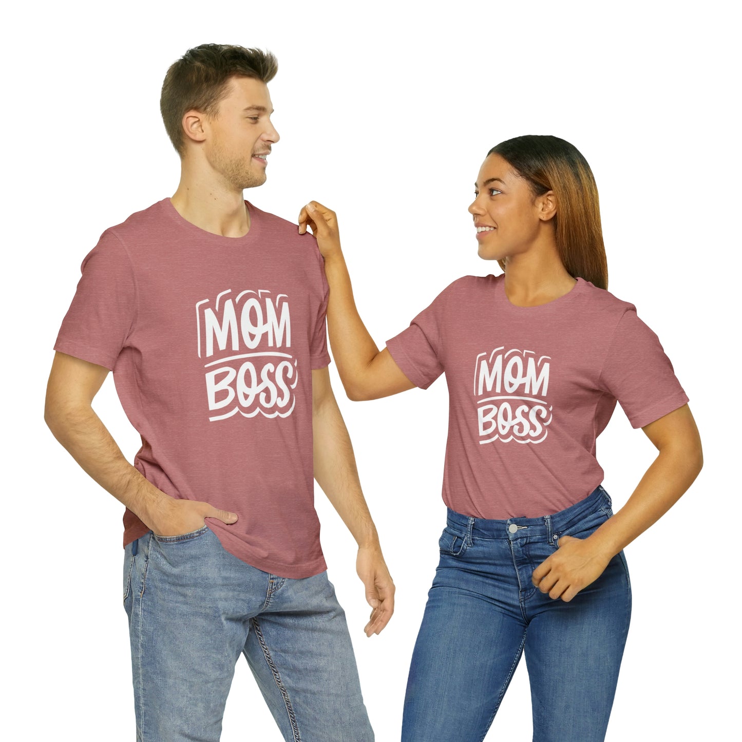 Mom Boss - Unisex Jersey Short Sleeve Tee