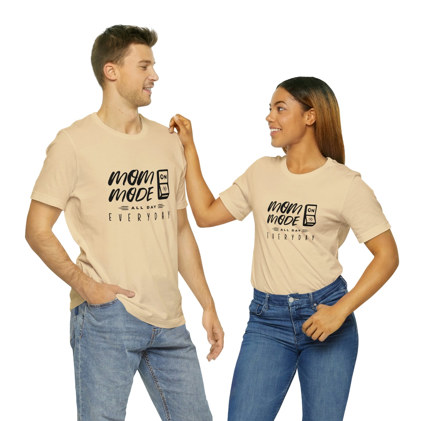 Mom Mode - Unisex Jersey Short Sleeve Tee