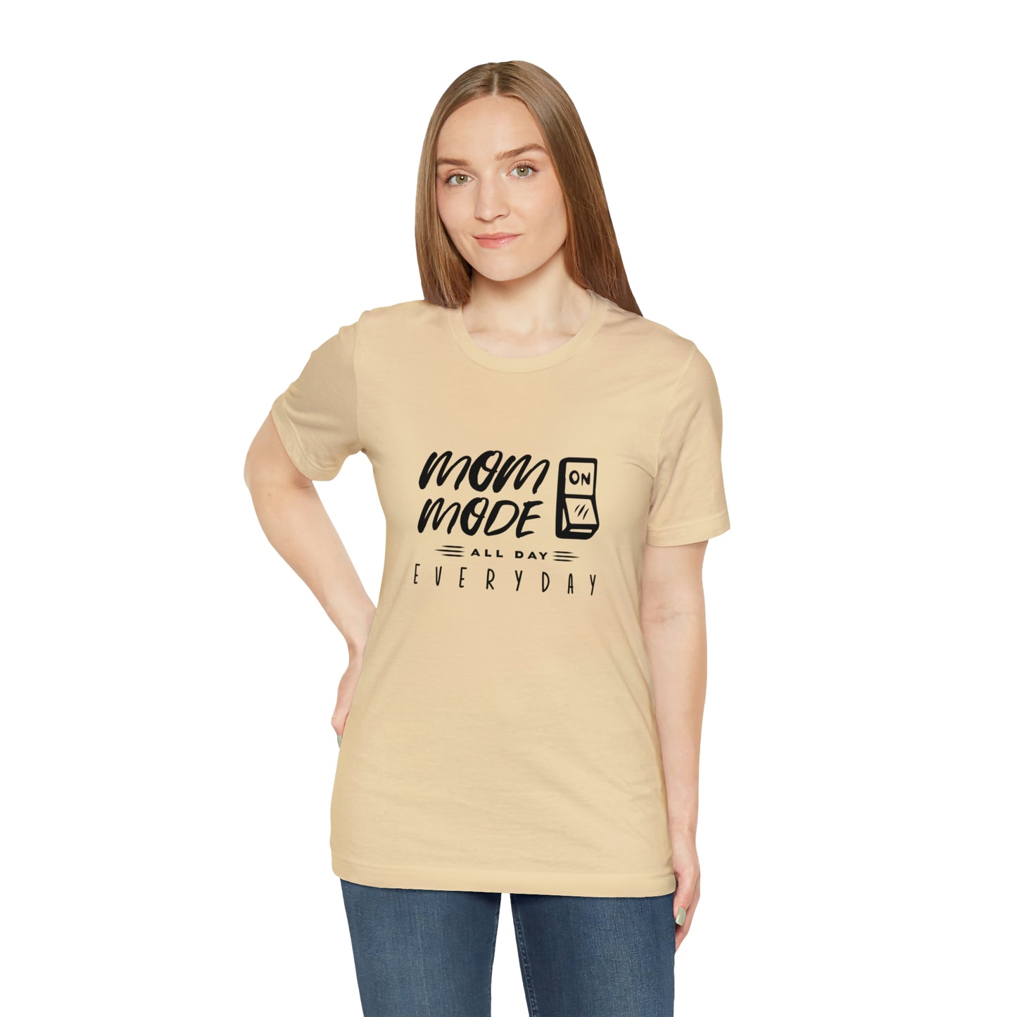 Mom Mode - Unisex Jersey Short Sleeve Tee