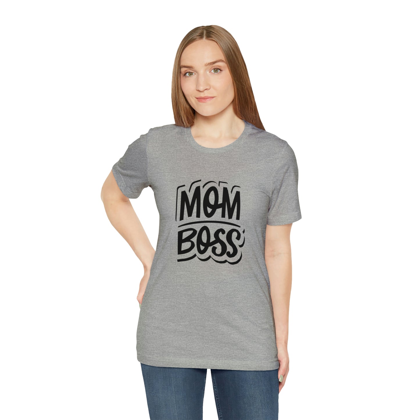 Mom Boss - Unisex Jersey Short Sleeve Tee