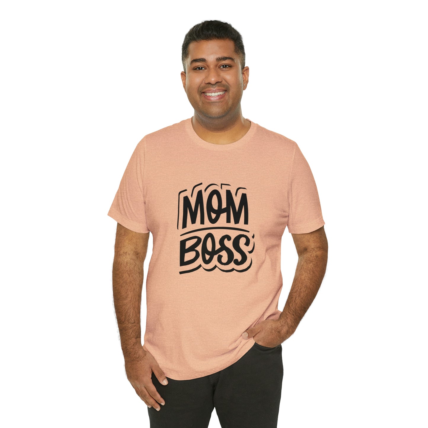 Mom Boss - Unisex Jersey Short Sleeve Tee