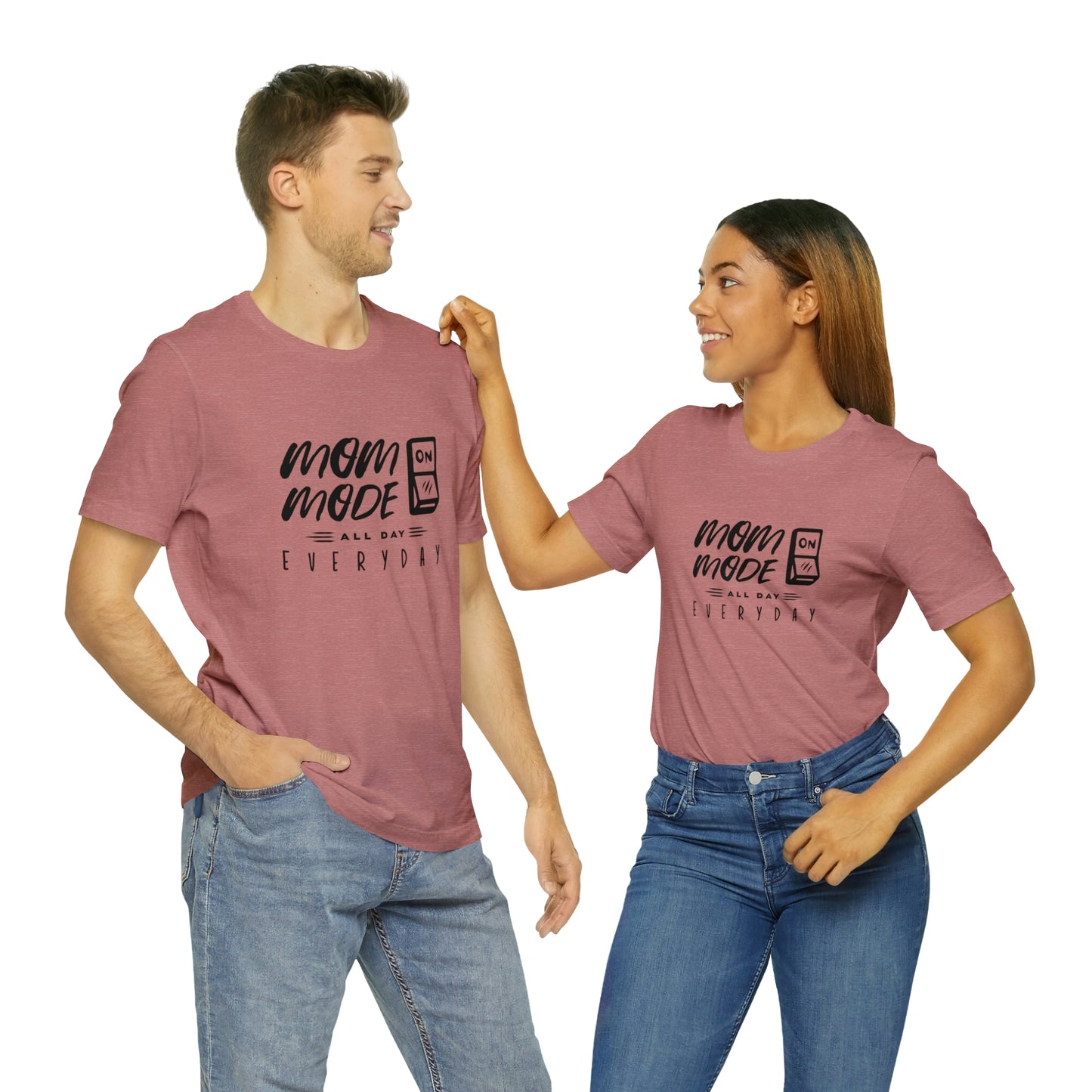 Mom Mode - Unisex Jersey Short Sleeve Tee