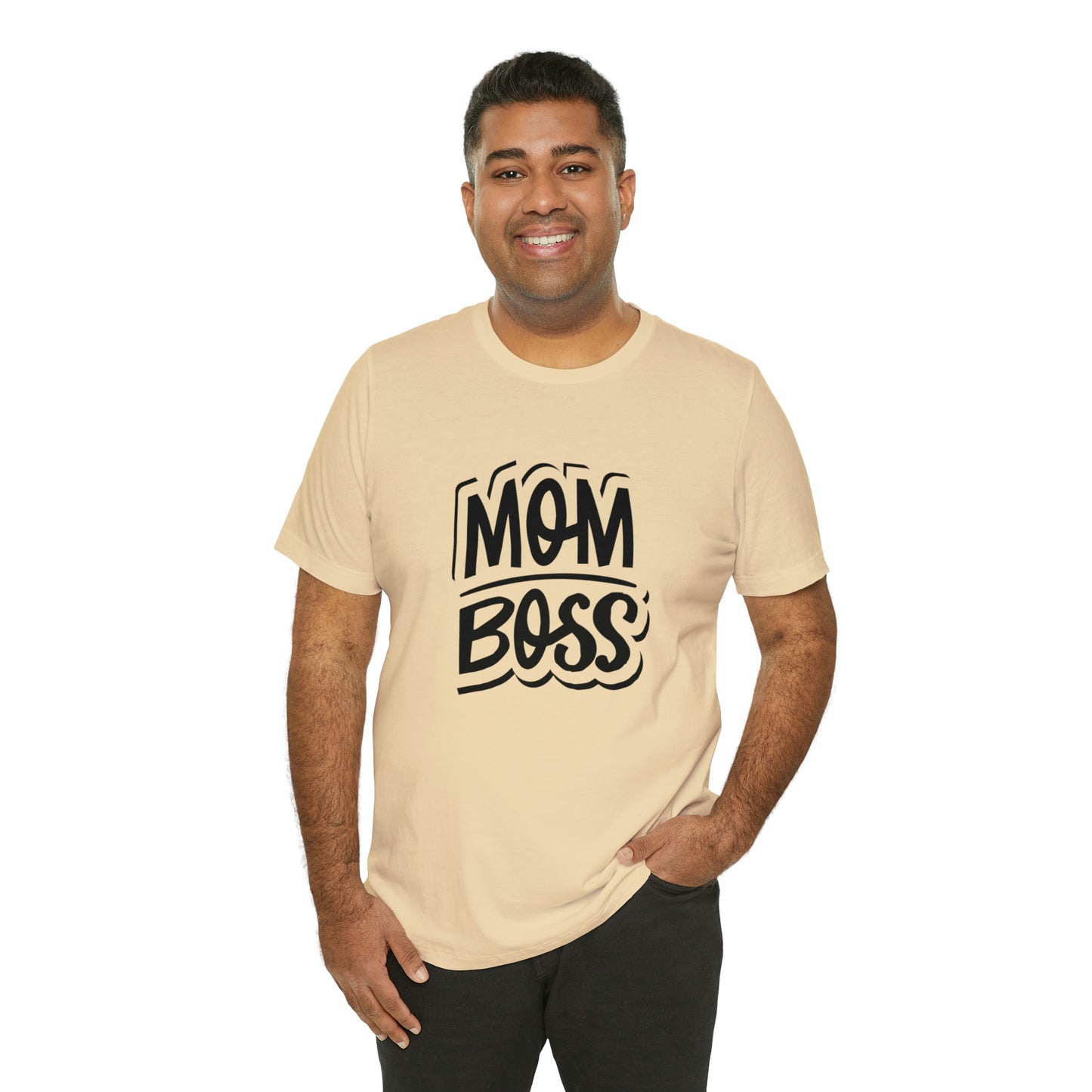 Mom Boss - Unisex Jersey Short Sleeve Tee