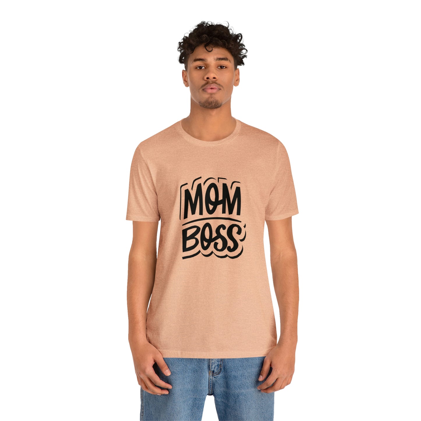 Mom Boss - Unisex Jersey Short Sleeve Tee