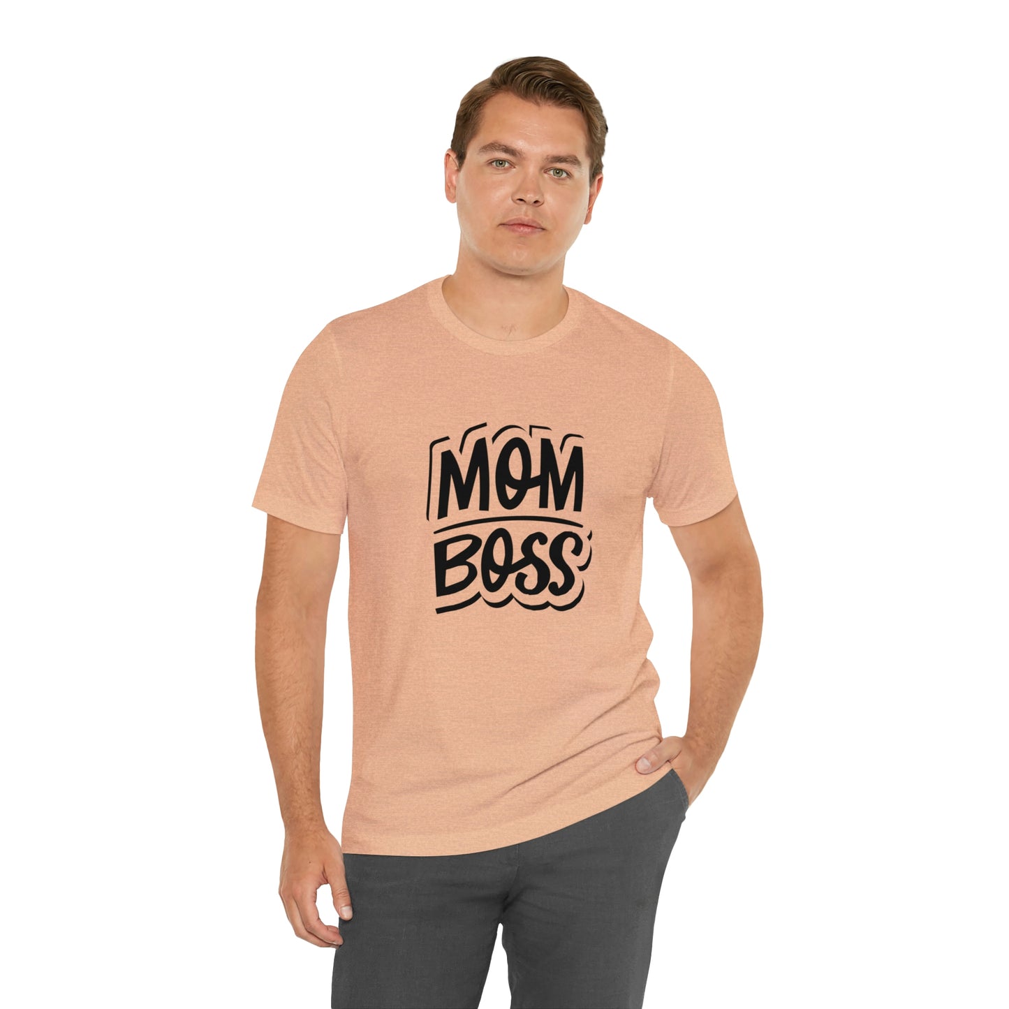 Mom Boss - Unisex Jersey Short Sleeve Tee