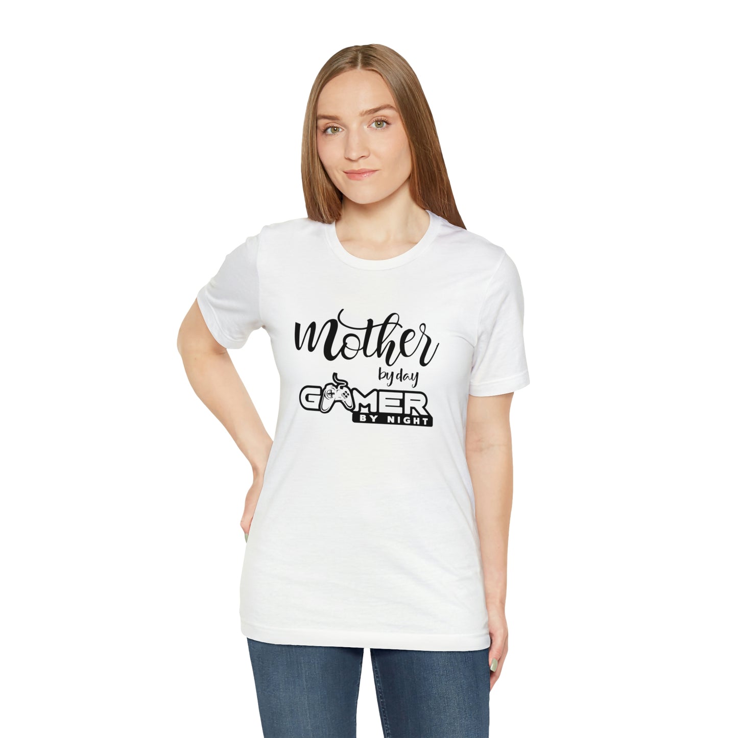 Gamer Mom-Unisex Jersey Short Sleeve Tee