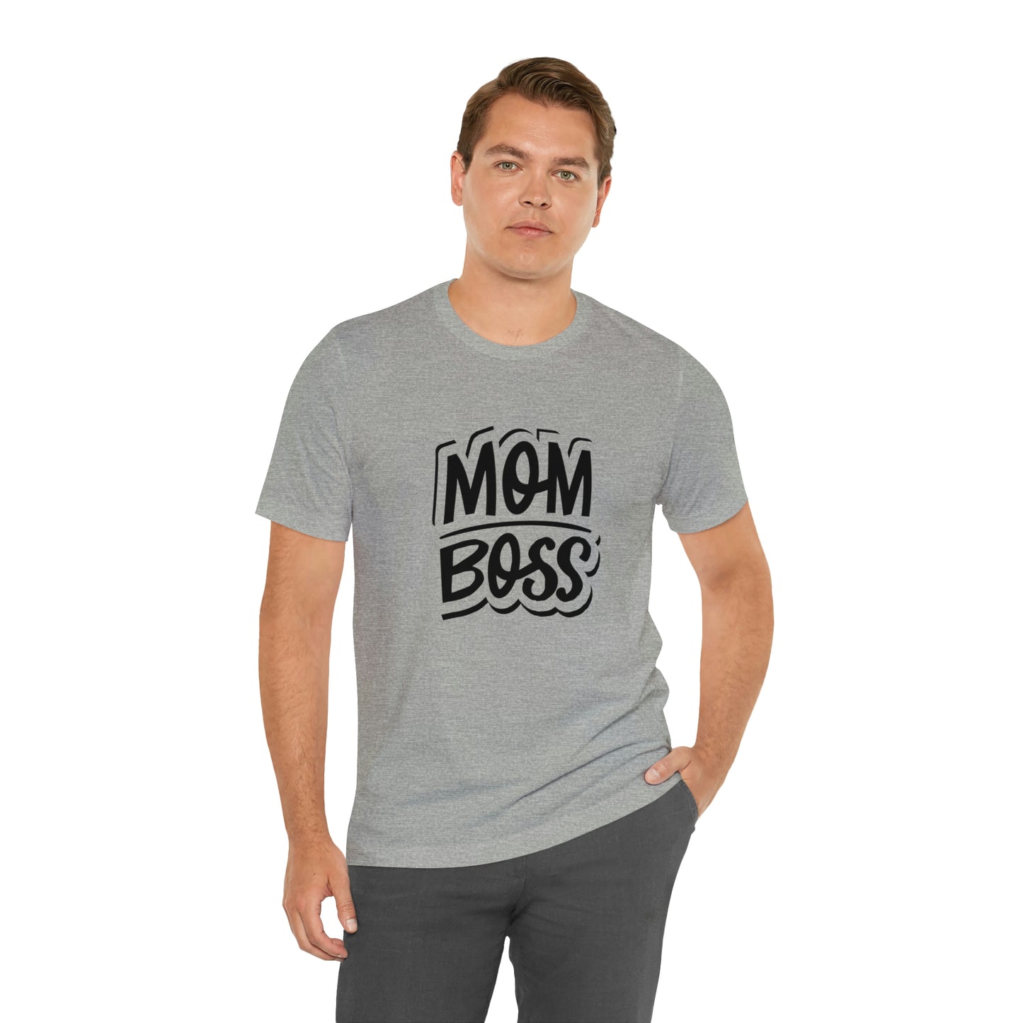 Mom Boss - Unisex Jersey Short Sleeve Tee