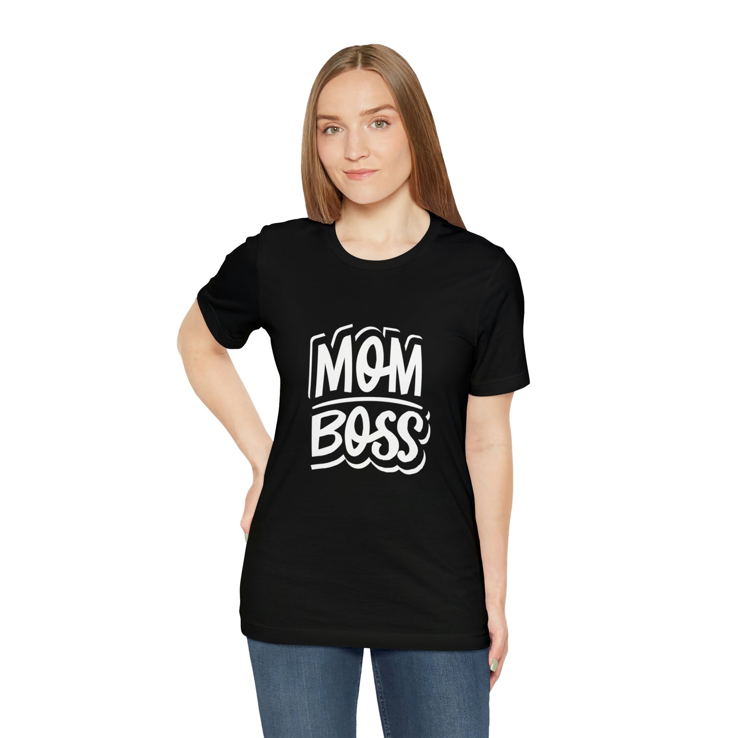 Mom Boss - Unisex Jersey Short Sleeve Tee