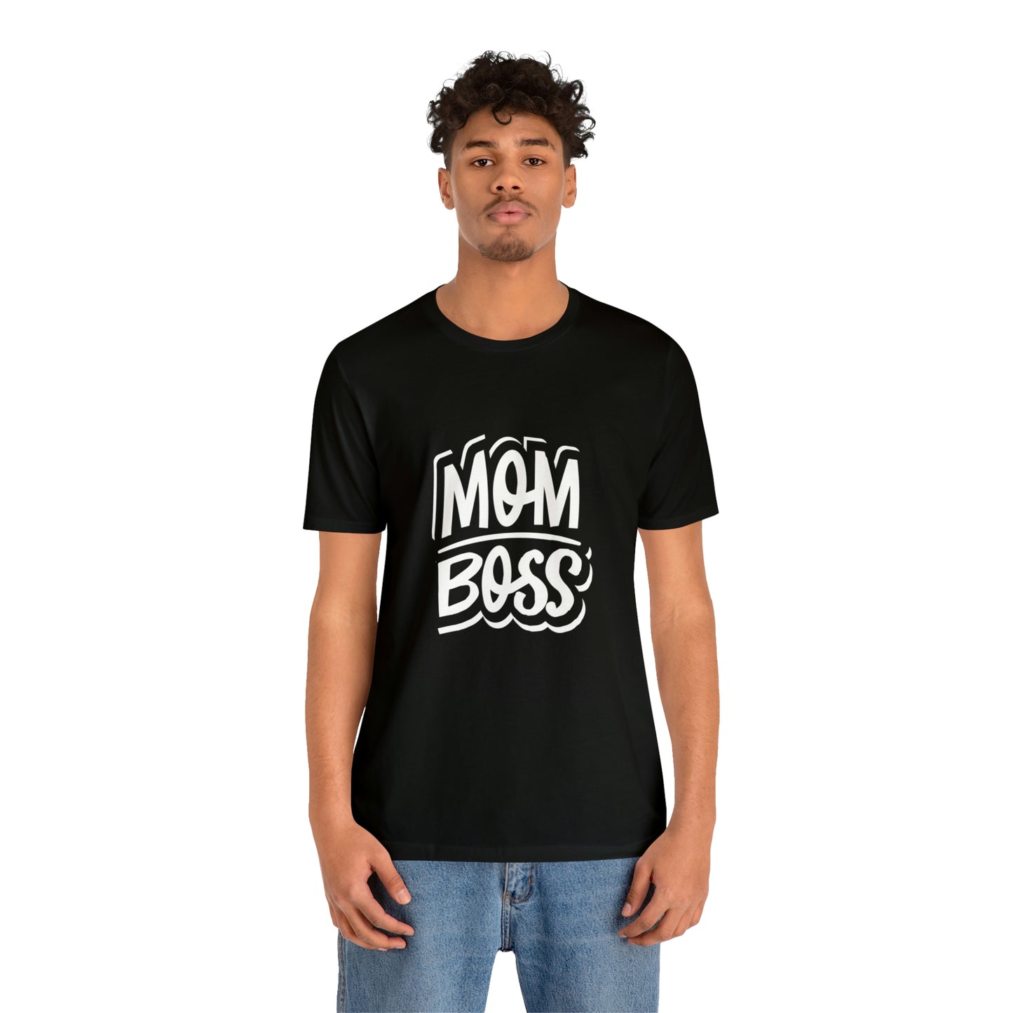 Mom Boss - Unisex Jersey Short Sleeve Tee