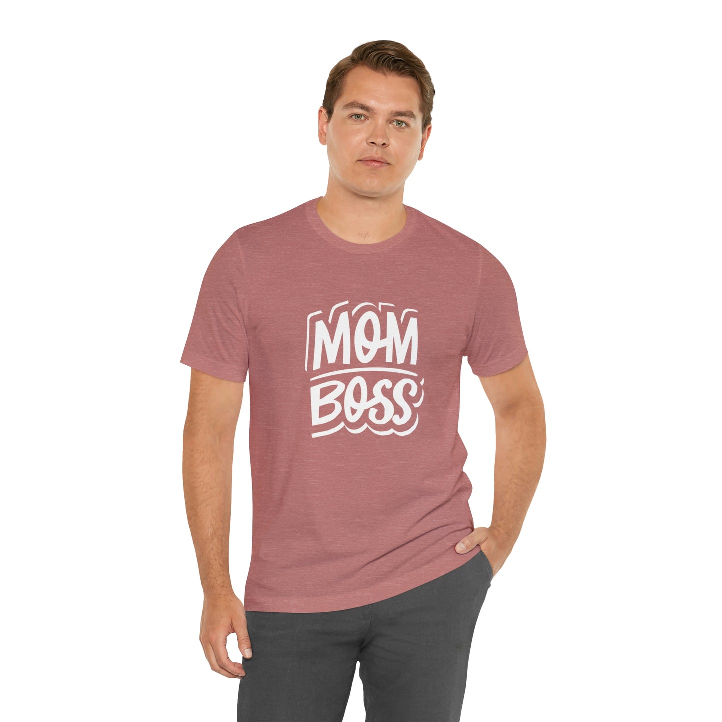 Mom Boss - Unisex Jersey Short Sleeve Tee