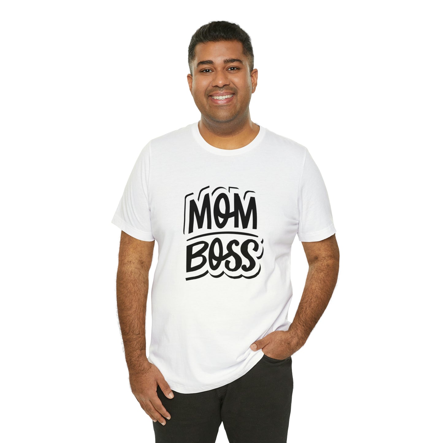 Mom Boss - Unisex Jersey Short Sleeve Tee