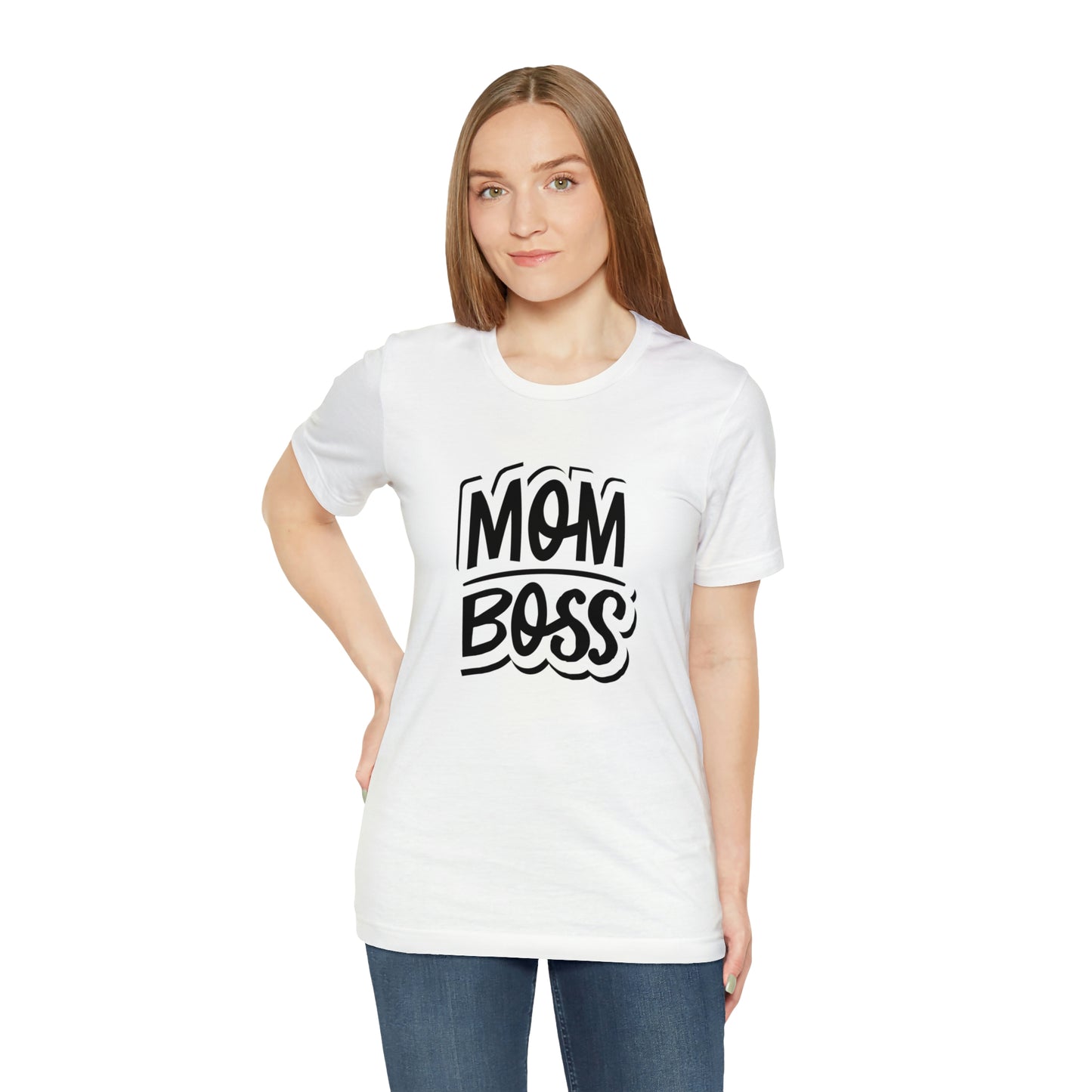 Mom Boss - Unisex Jersey Short Sleeve Tee