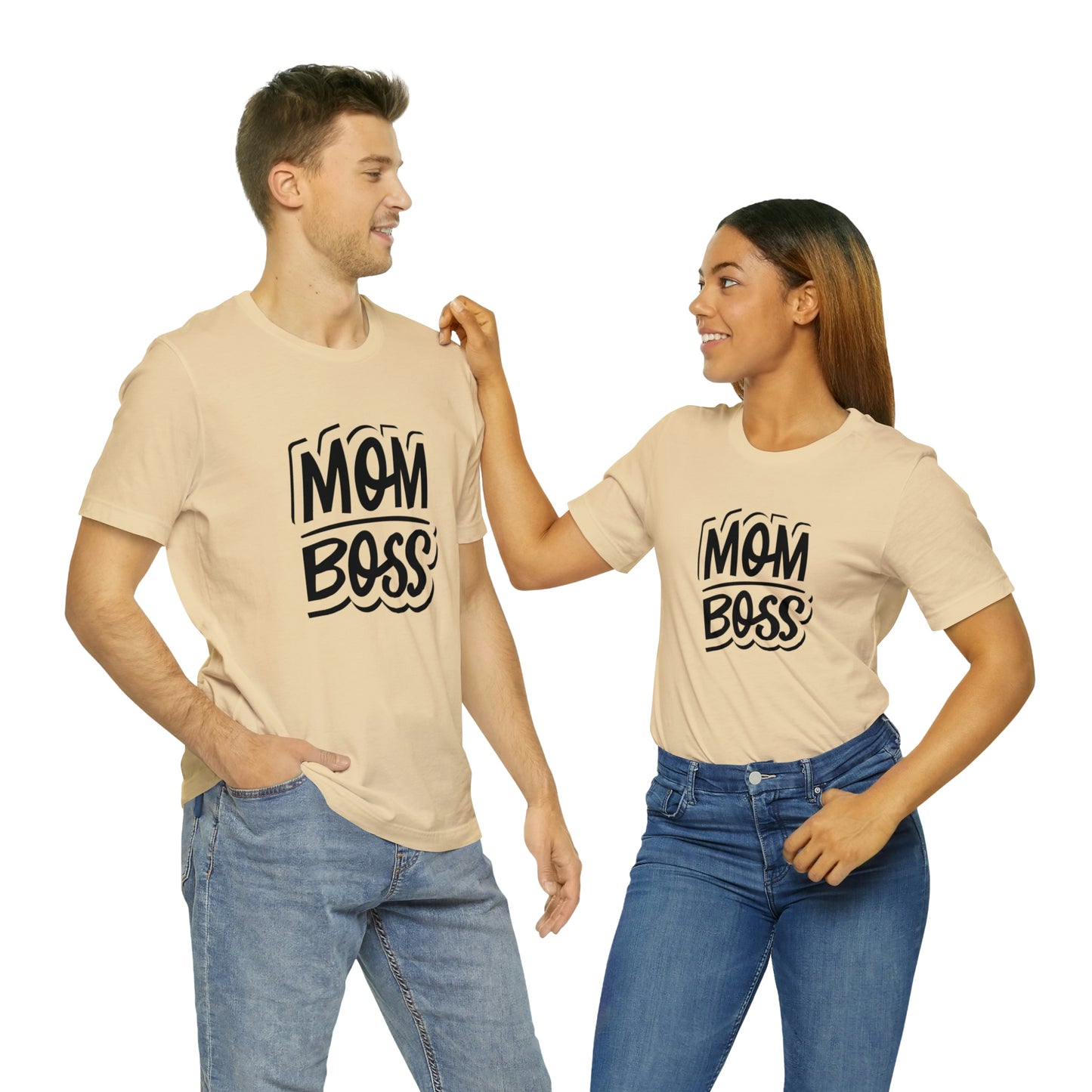 Mom Boss - Unisex Jersey Short Sleeve Tee