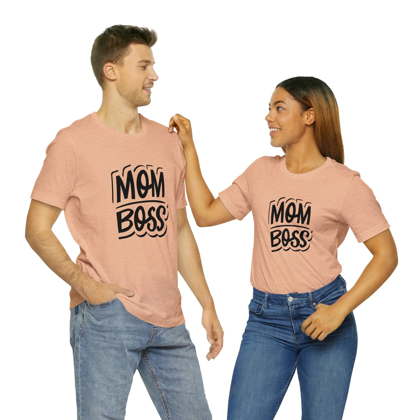 Mom Boss - Unisex Jersey Short Sleeve Tee