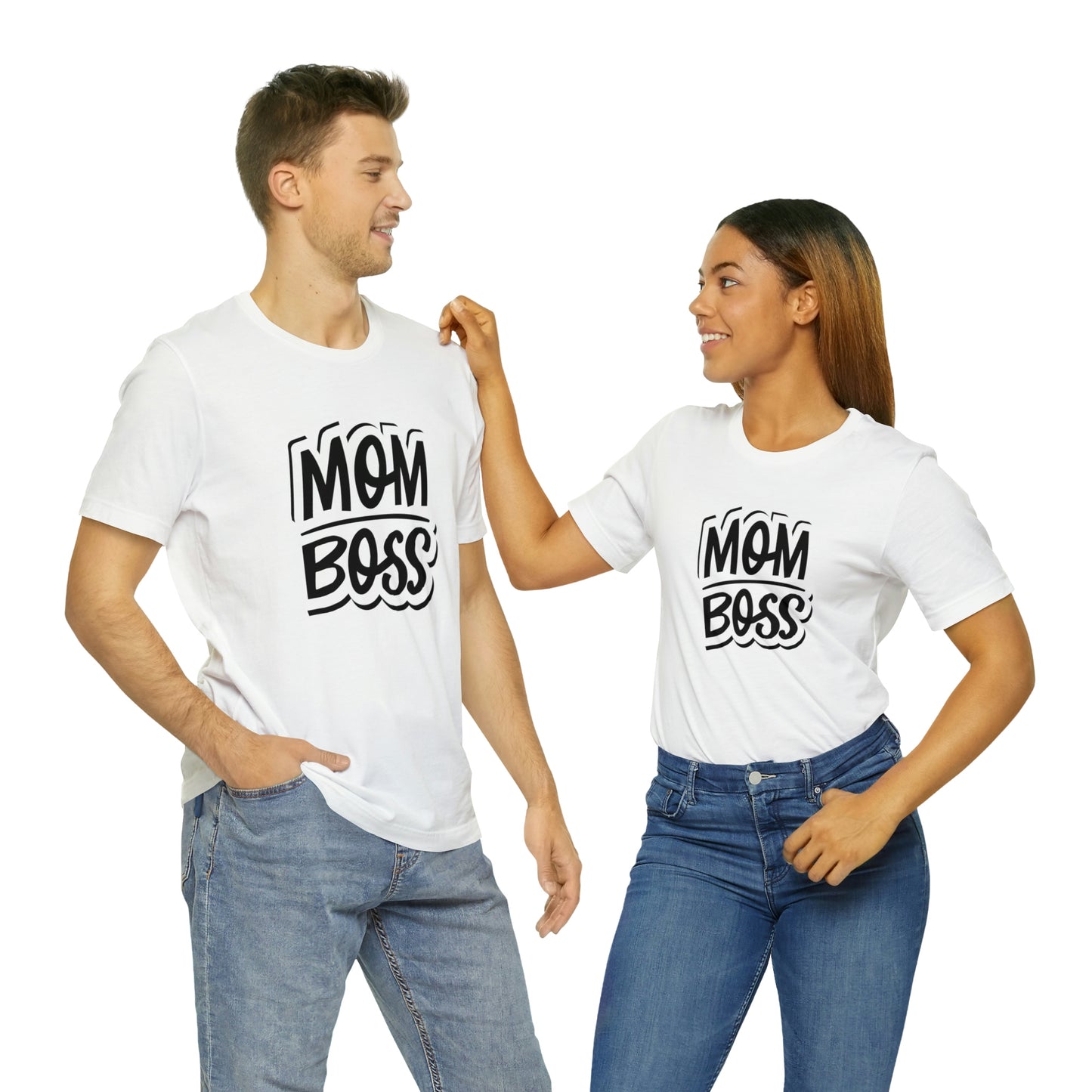 Mom Boss - Unisex Jersey Short Sleeve Tee