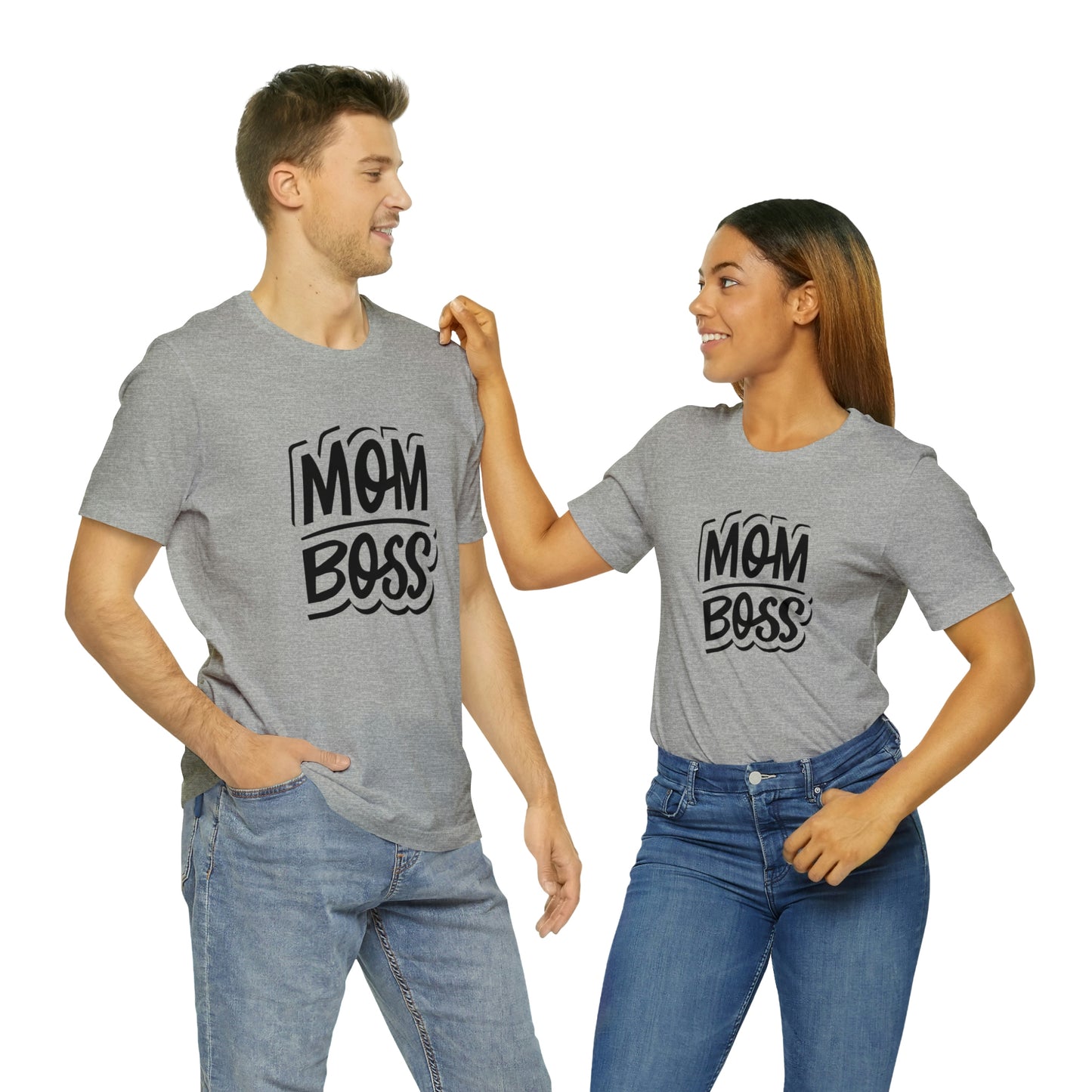 Mom Boss - Unisex Jersey Short Sleeve Tee