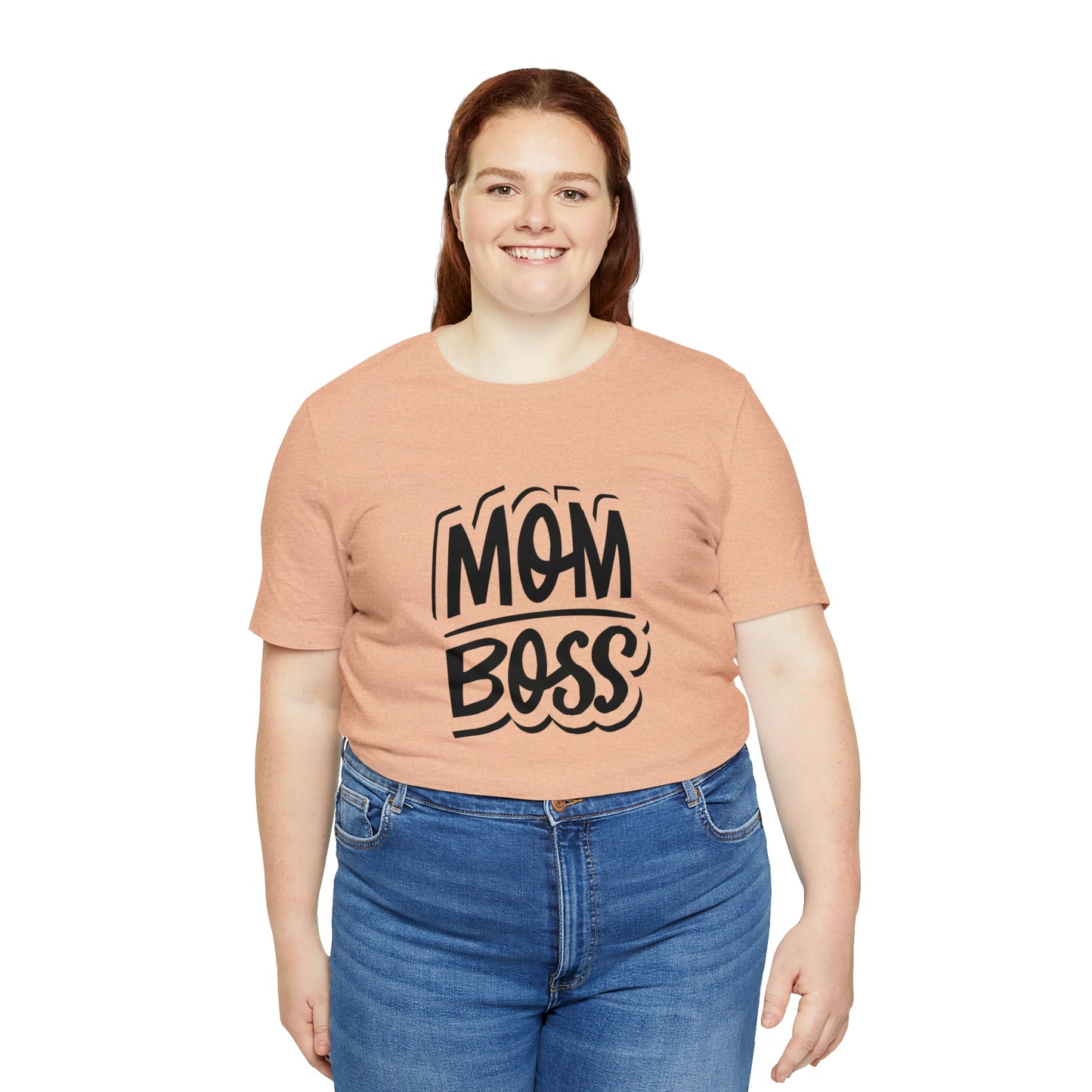 Mom Boss - Unisex Jersey Short Sleeve Tee