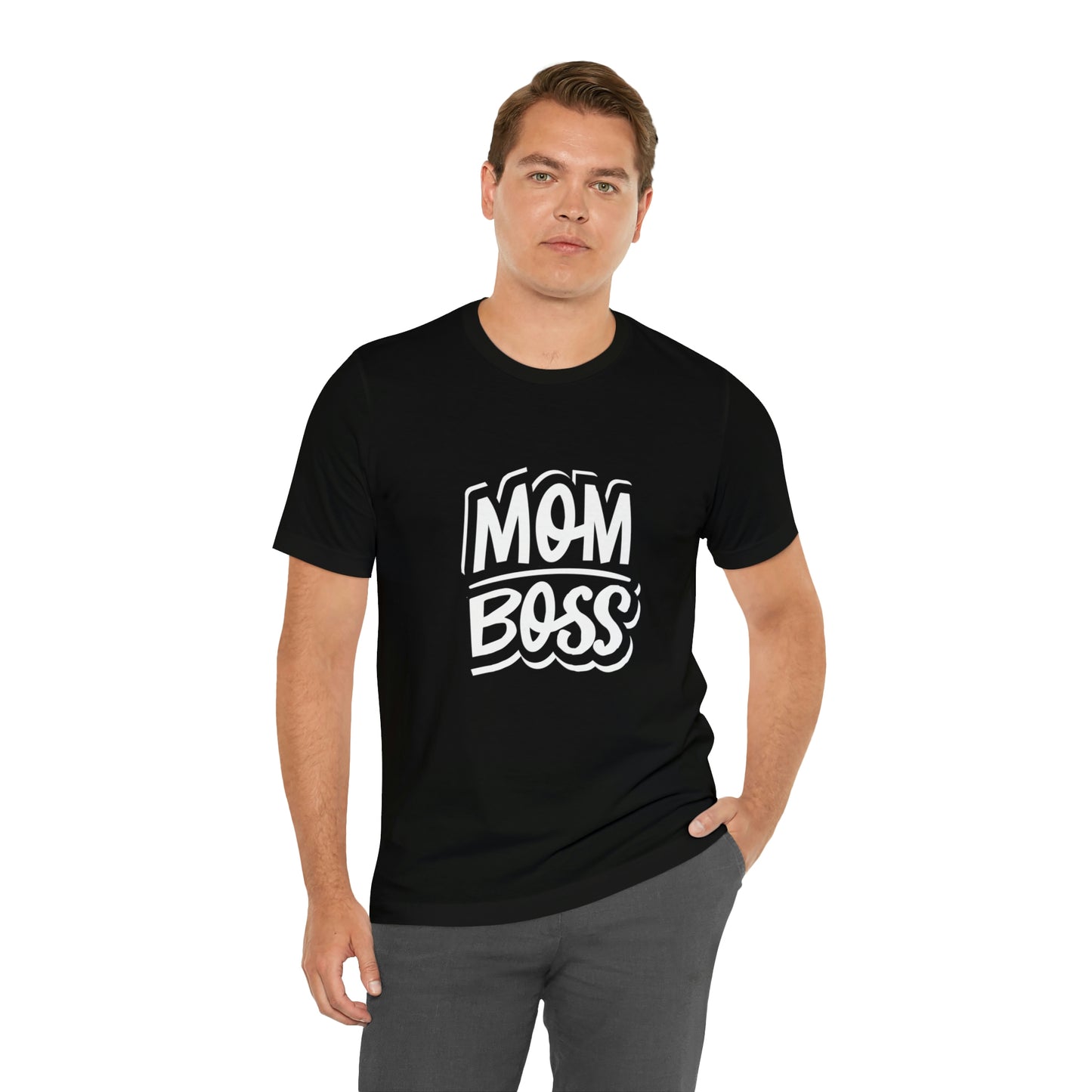 Mom Boss - Unisex Jersey Short Sleeve Tee