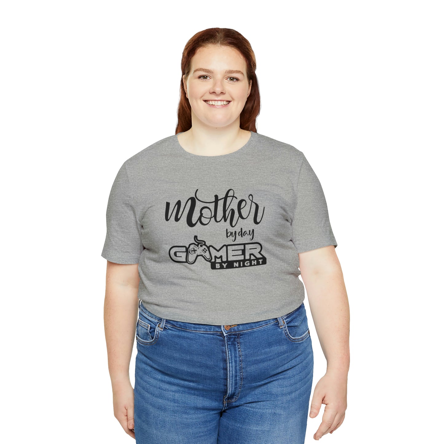 Gamer Mom-Unisex Jersey Short Sleeve Tee