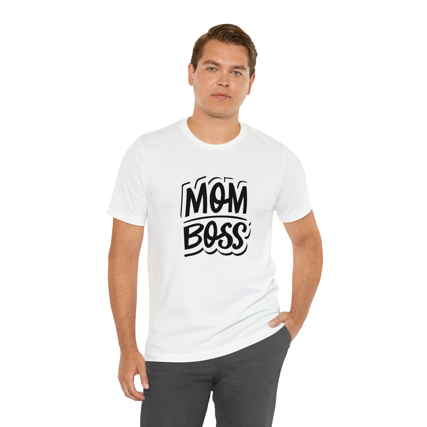 Mom Boss - Unisex Jersey Short Sleeve Tee