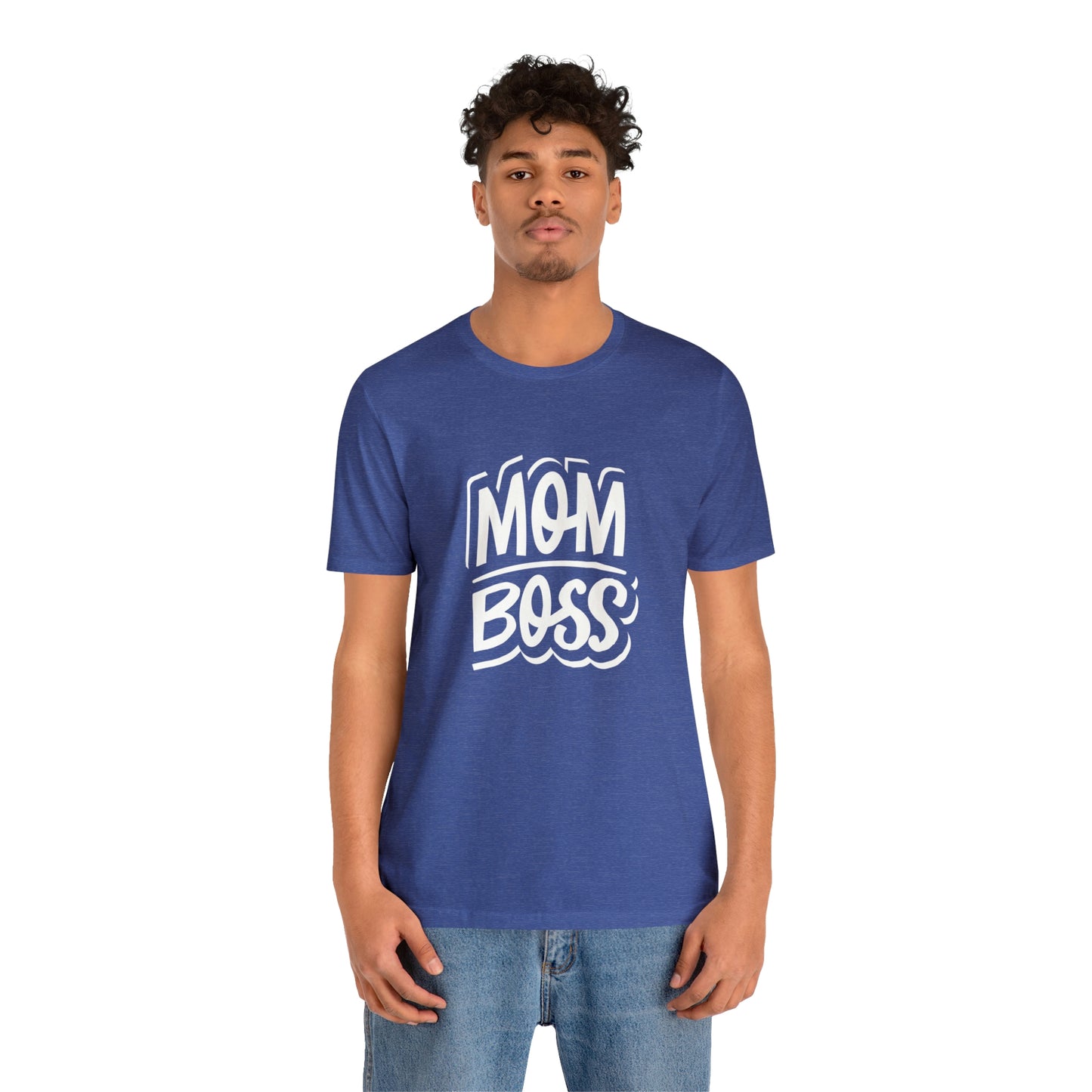 Mom Boss - Unisex Jersey Short Sleeve Tee