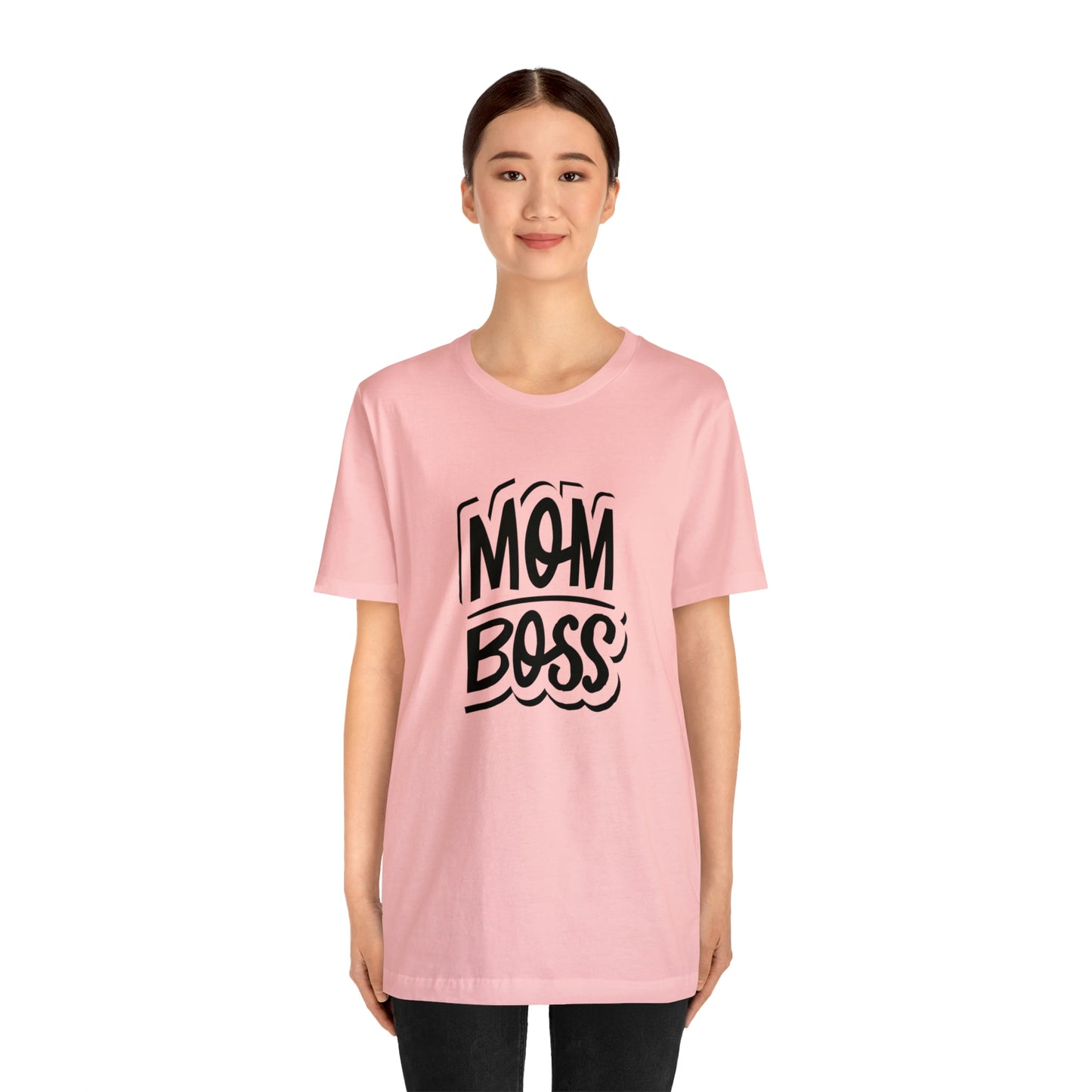 Mom Boss - Unisex Jersey Short Sleeve Tee