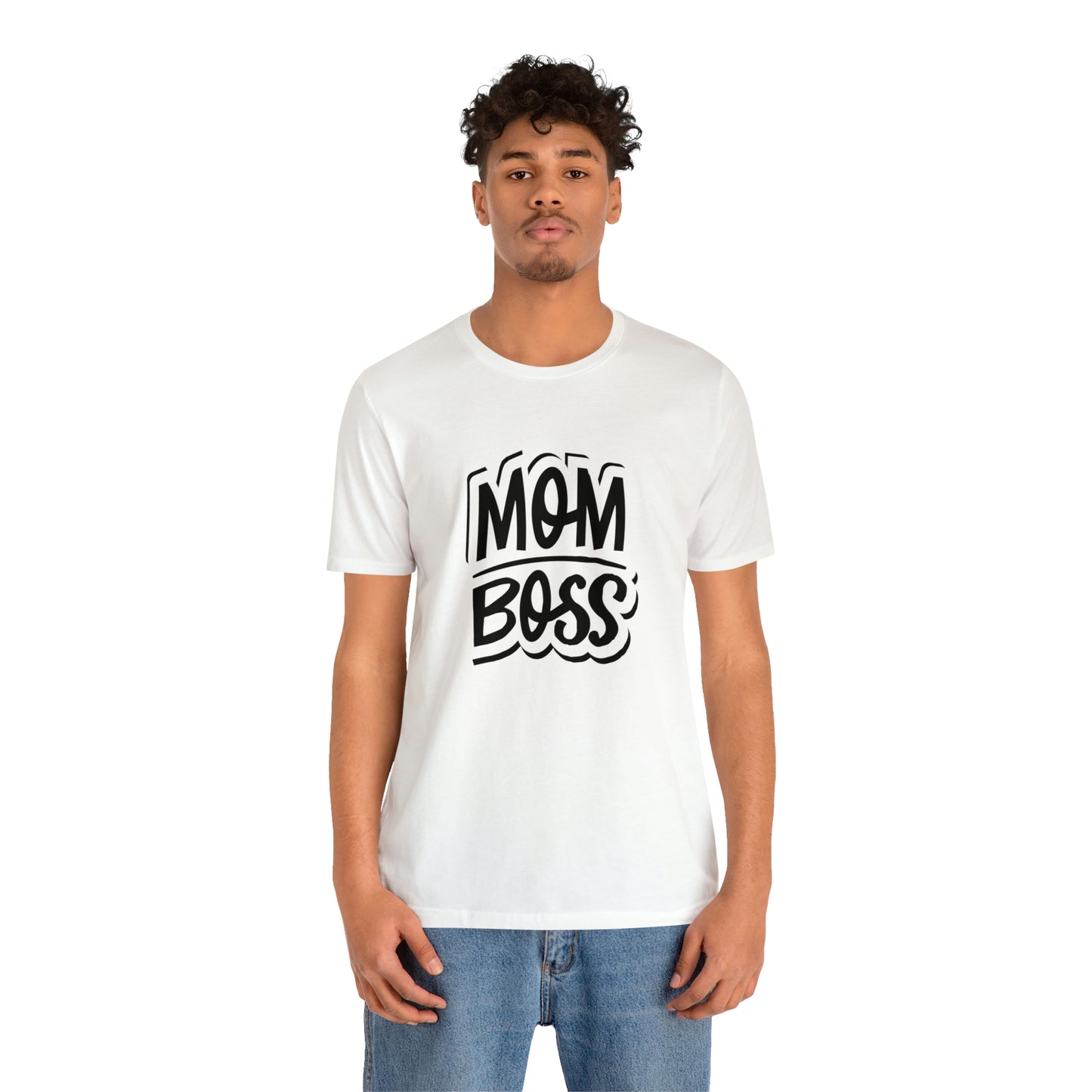 Mom Boss - Unisex Jersey Short Sleeve Tee