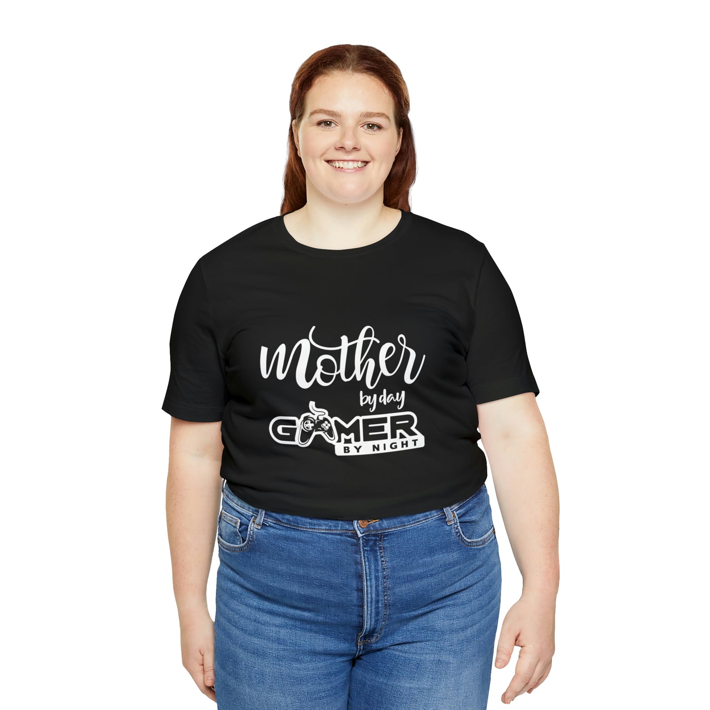 Gamer Mom-Unisex Jersey Short Sleeve Tee