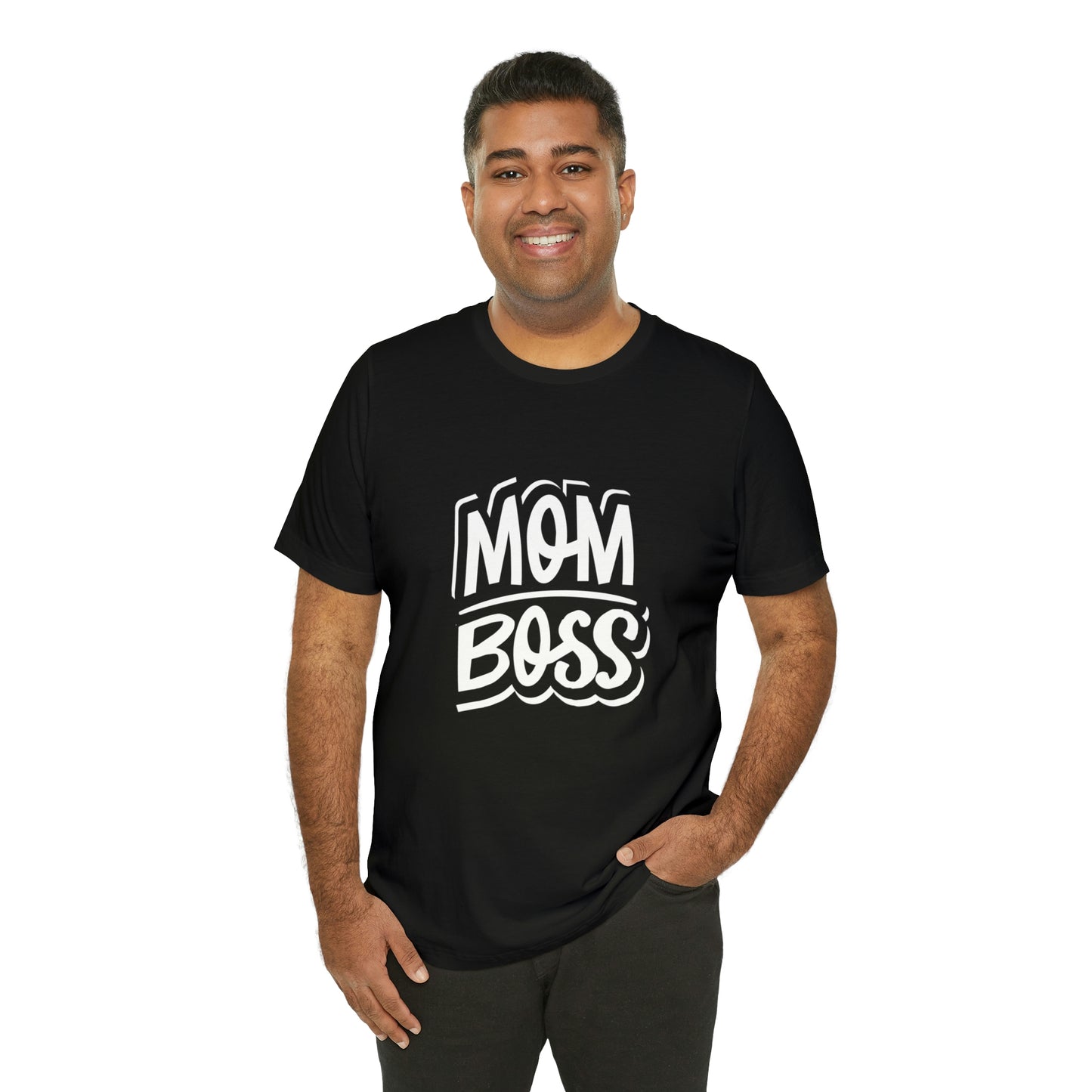 Mom Boss - Unisex Jersey Short Sleeve Tee