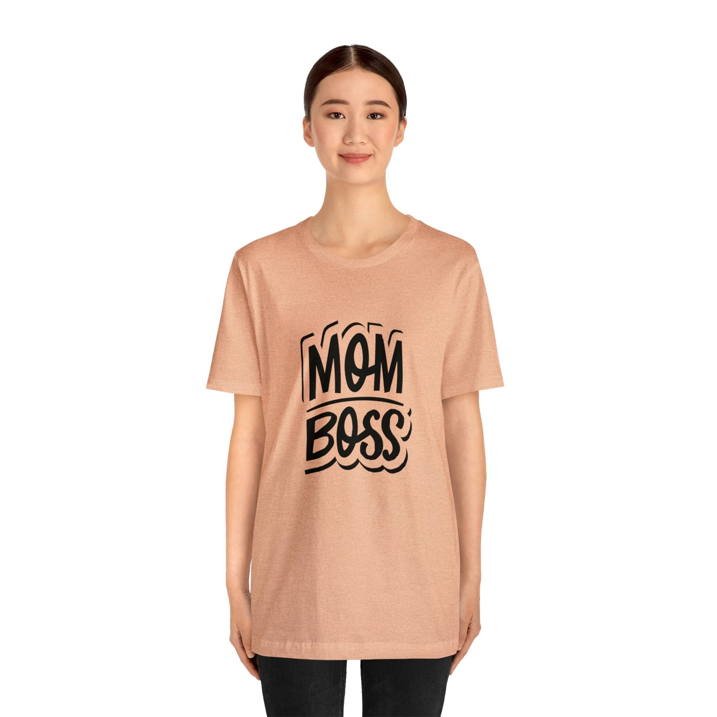 Mom Boss - Unisex Jersey Short Sleeve Tee