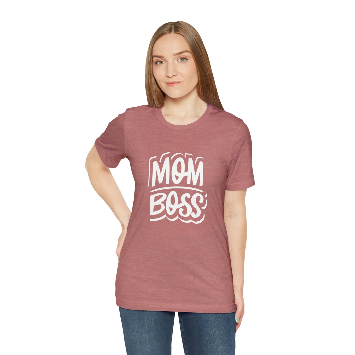 Mom Boss - Unisex Jersey Short Sleeve Tee