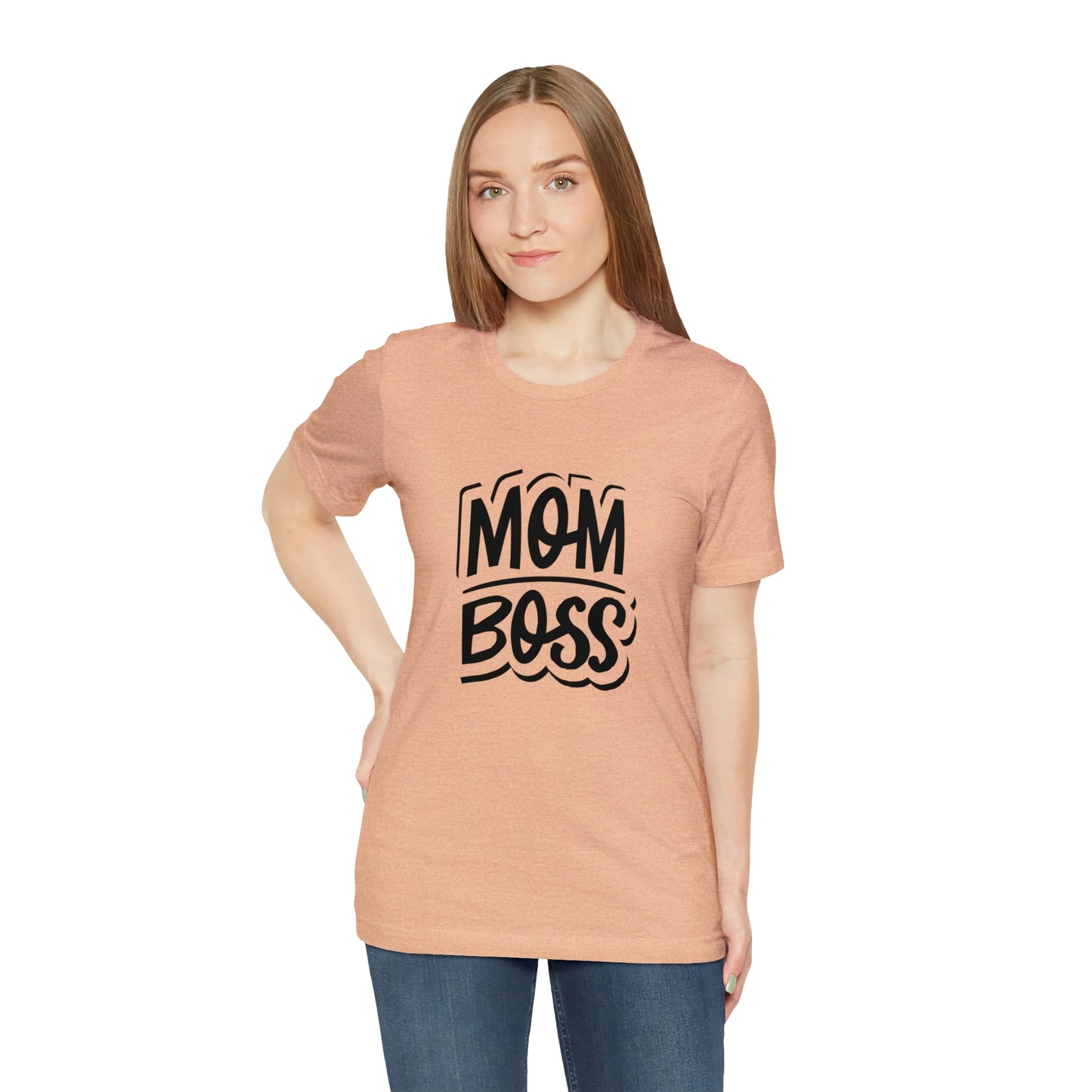 Mom Boss - Unisex Jersey Short Sleeve Tee