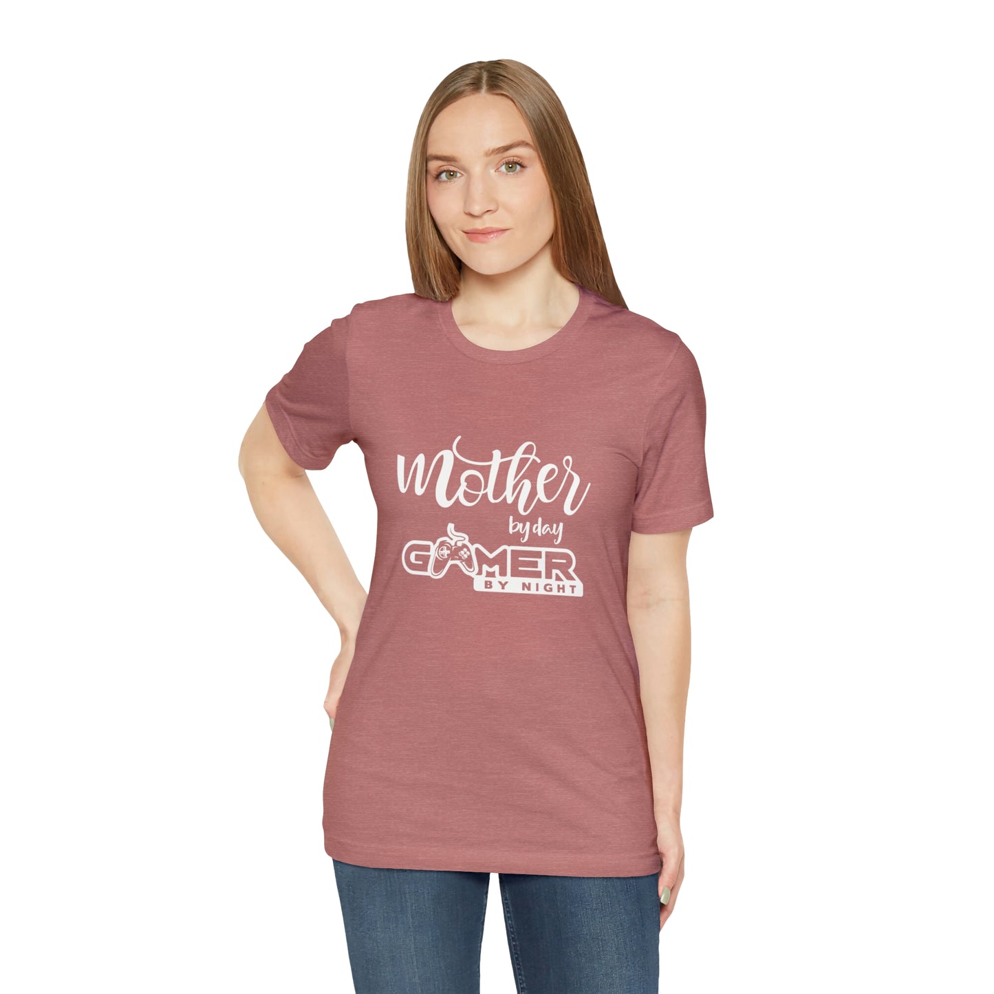 Gamer Mom-Unisex Jersey Short Sleeve Tee