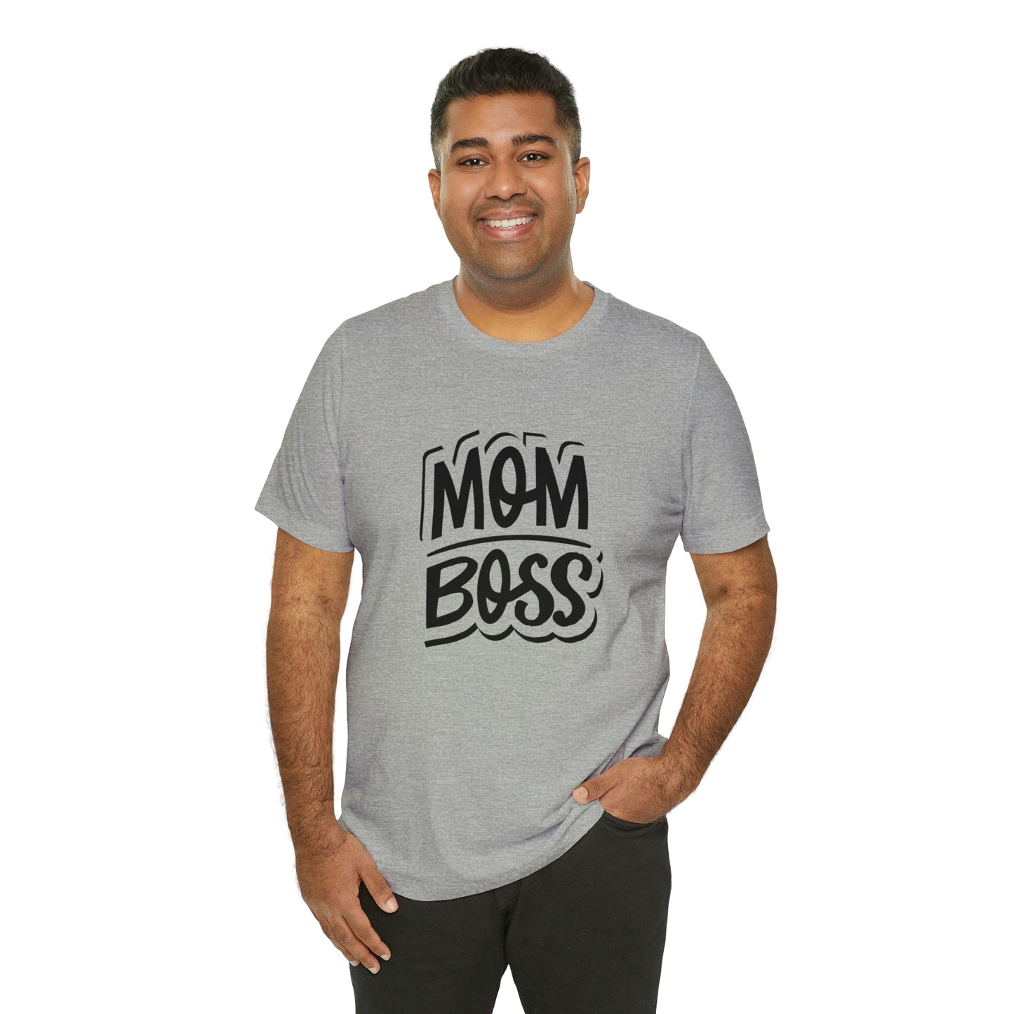 Mom Boss - Unisex Jersey Short Sleeve Tee