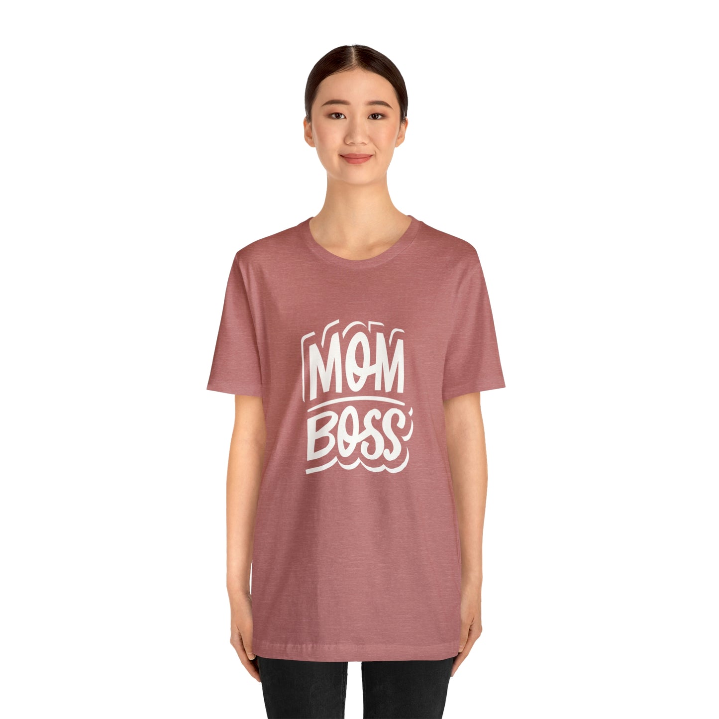 Mom Boss - Unisex Jersey Short Sleeve Tee