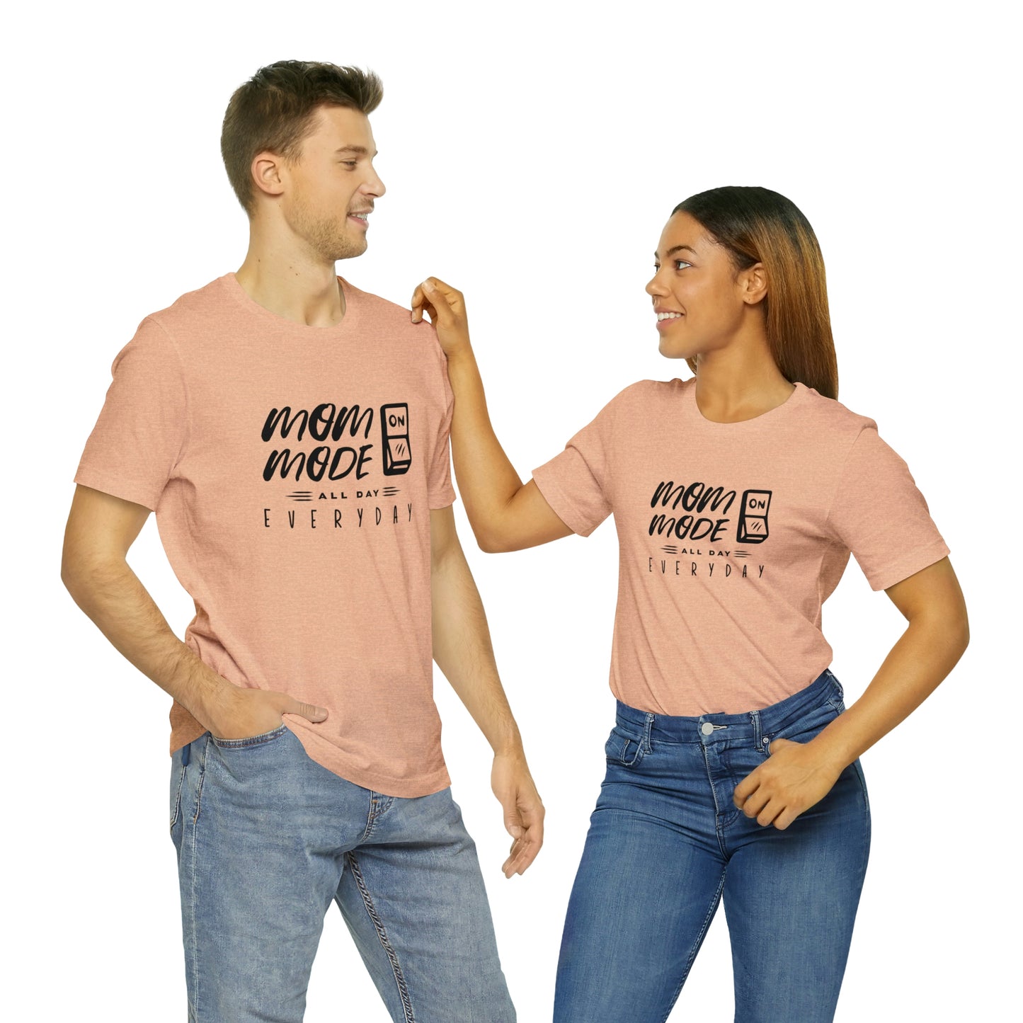 Mom Mode - Unisex Jersey Short Sleeve Tee