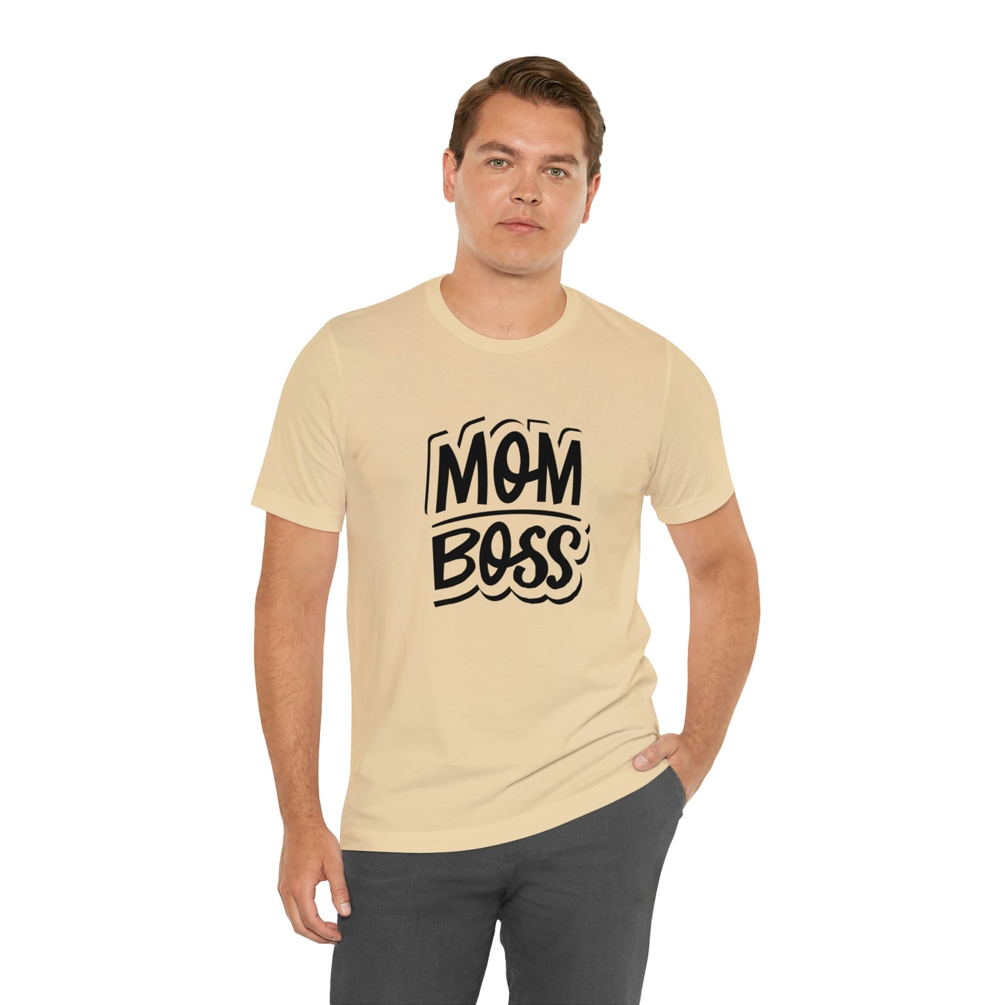 Mom Boss - Unisex Jersey Short Sleeve Tee