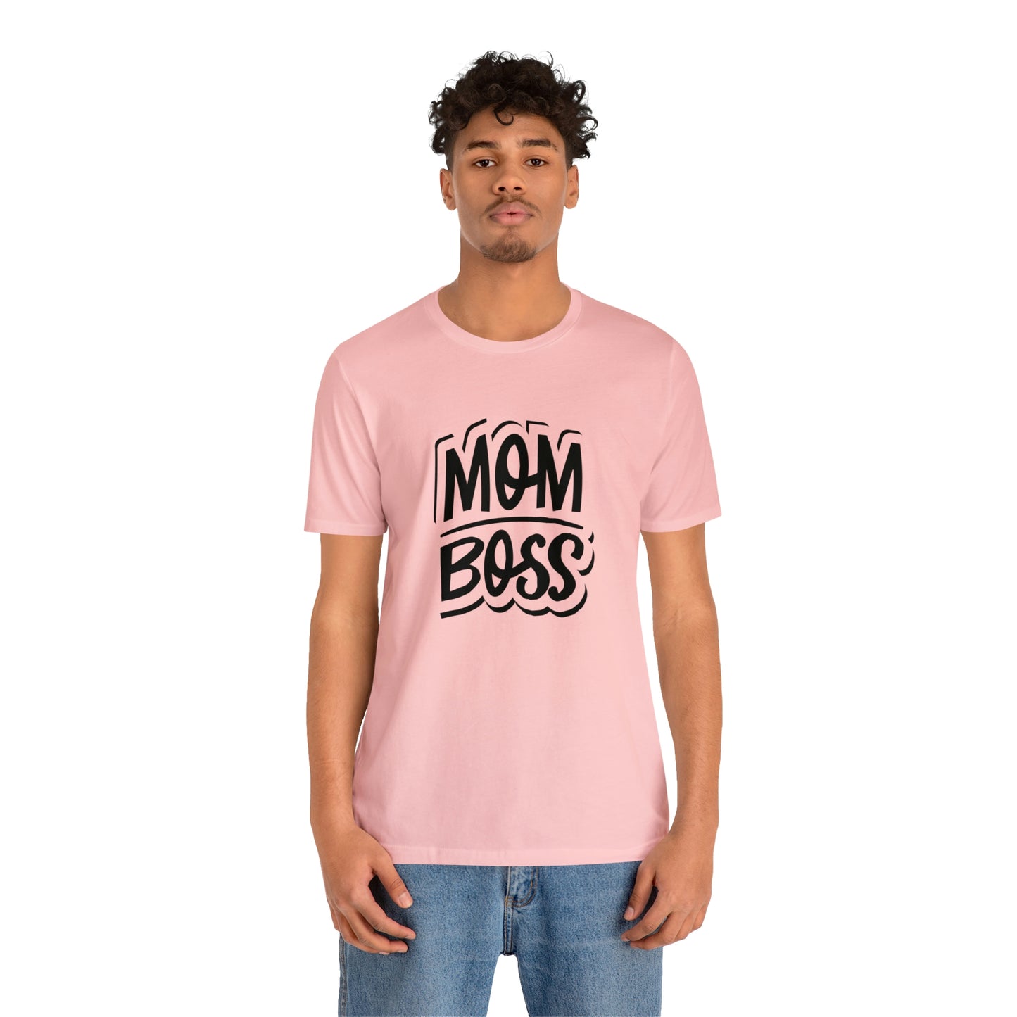 Mom Boss - Unisex Jersey Short Sleeve Tee